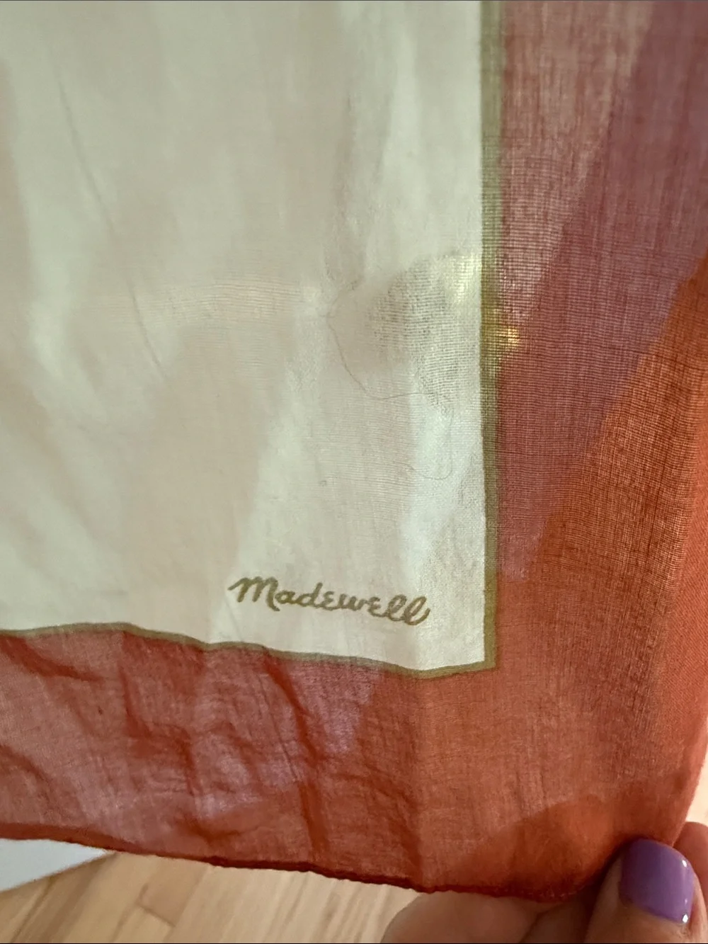 Madewell lightweight square